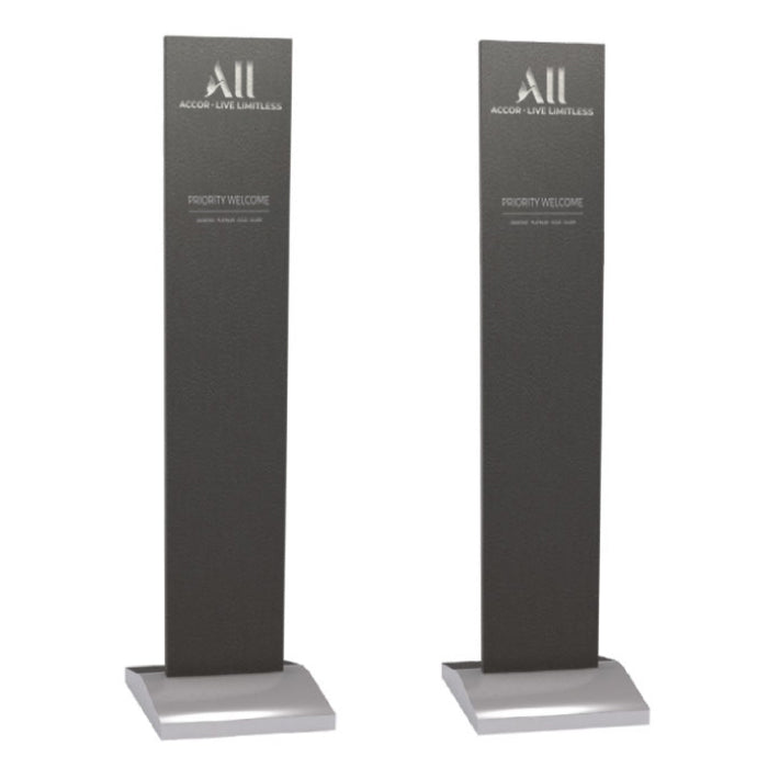 ALL Priority Welcome - Tall Sign - Optional – Accor Brand Store