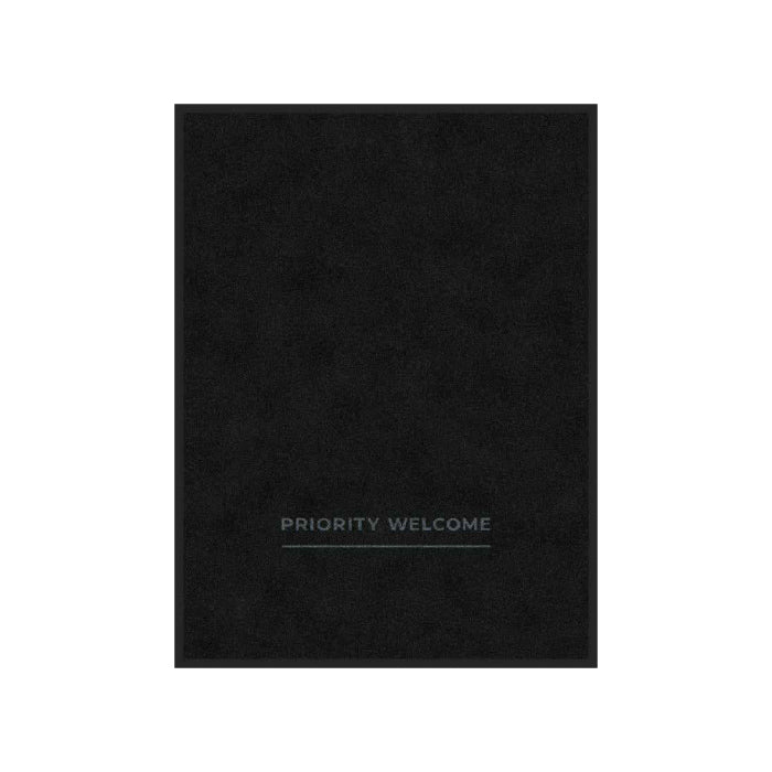Priority Welcome Mat - Small (3'x4')